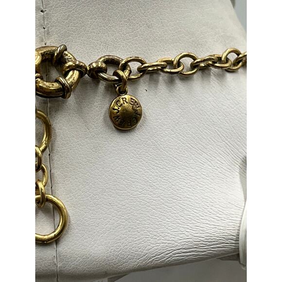 J. Crew Flower Lattice Crystal Czech Glass Cluster Stacked Statement Necklace - Picture 8 of 9